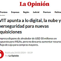TIVIT apunta a lo digital, la nube y la ciberseguridad para nuevas adquisiciones